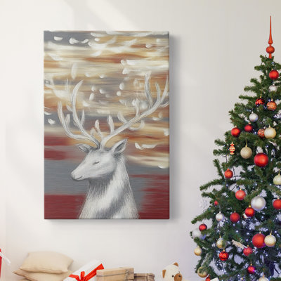 Art des Fêtes de Noël - Toile tendue avec châssis CCGVL