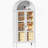 Metal Adjustable 2-Door Storage Cabinet With Shelves, Ideal For Kitchen, Living Room, And Office Organization-1420874075
