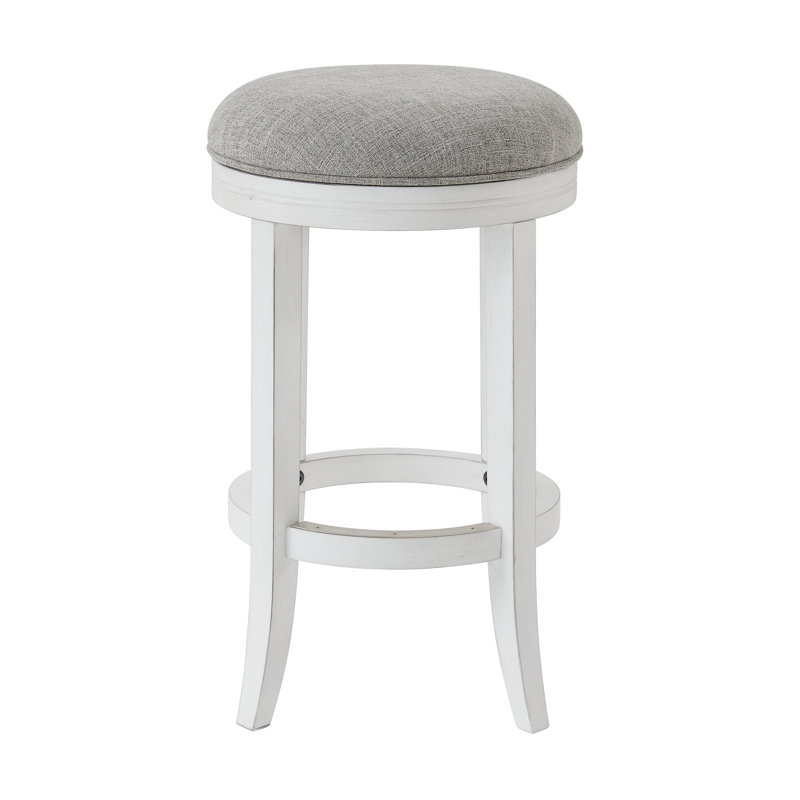 Farzin Swivel Upholstered Bar Stool, Counter Stool (25” Seat Height)