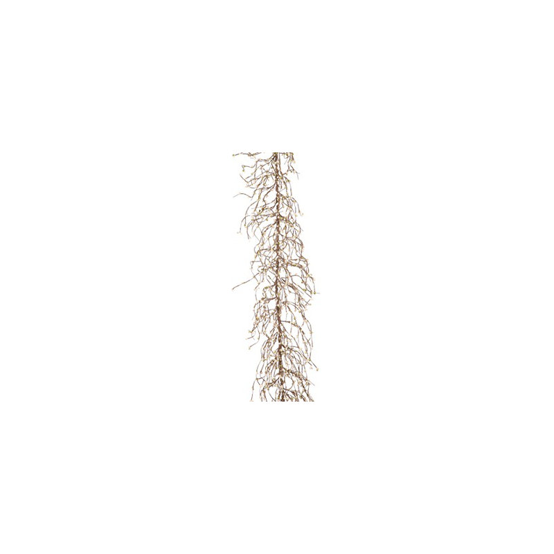 48'' in. Faux Berry Garland, White Green