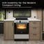 Equator Advanced Appliances Standalone 24" 2.4 Cubic Feet Ceramic burner Electric Free Standing Convection Range-100527842