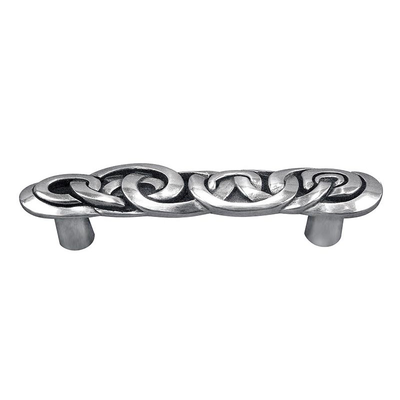 Ariosto Bar / Handle Pull, Antique Silver
