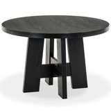 Beverley Round Wood 47 Inch Dining Table