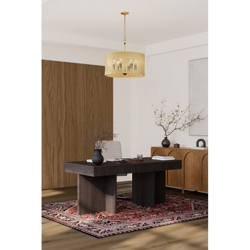 Luminaire suspendu 6 lumières 24 po Aven