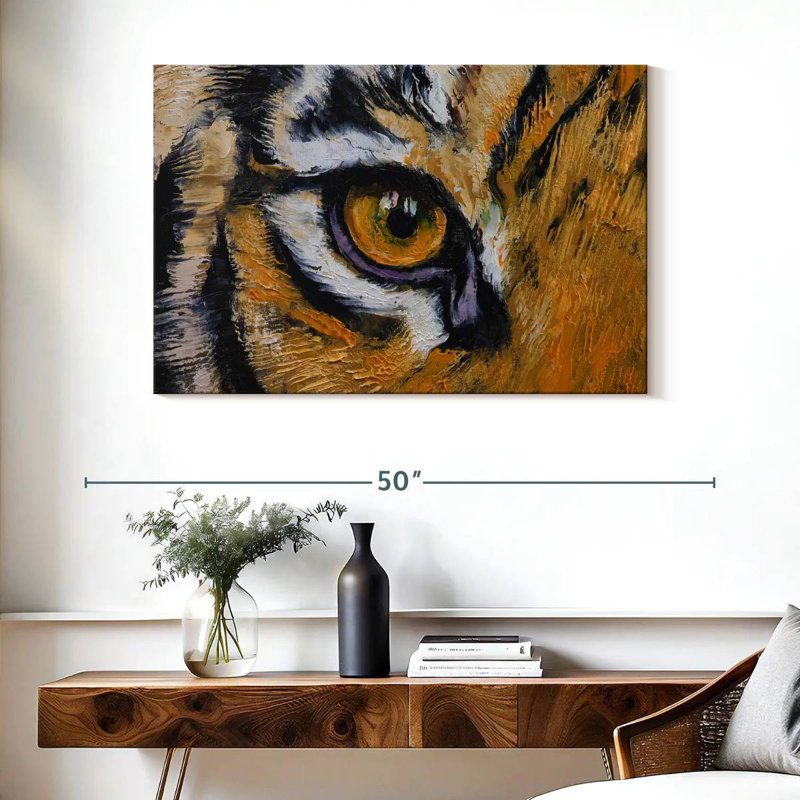 Brampt Tiger Eye, 26" H x 39" W