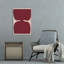 Reproduction d'art moderne moderne abstrait marron audacieux-129716357