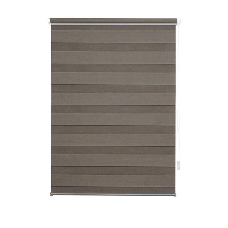 Just Room Darkening Roll-Up Blind, Brown, 160 cm L x 75cm W