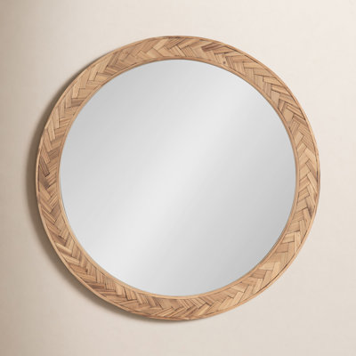 24" Cedar Accent Mirror