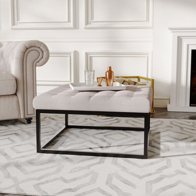Linen Upholstered Bench