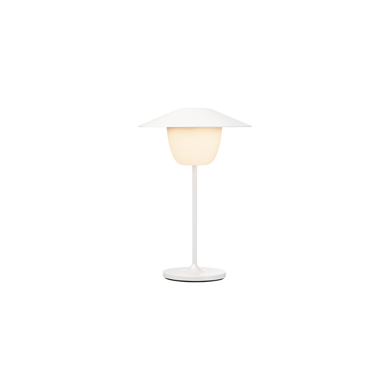 Ani Aluminum Buffet Lamp, White
