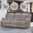 Ryong Upholstered 88 " Chenille Sofa Reclining
