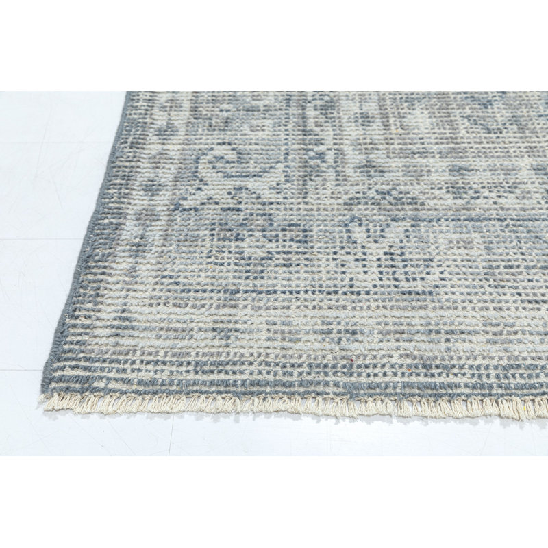 Jordina Hand Knotted Wool Oriental Indoor Rug, Rectangle 3' x 5'