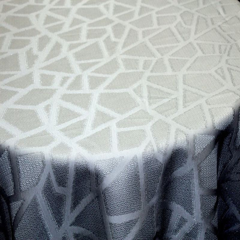 Tissu de revêtement triangulaire 100% polyester Delft, Cristal