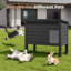 Outdoor Cat House,  Plastic Cat House Waterproof With Raised Floor