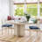 Kate Aurora Luxe Living Plush Stain Resistant Chair Cushions/Pads With Tear Proof Ties, 4pc --2031410295-2031410249