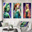 Dreamy Discopunk Retro Queen I - Fashion Art, ensemble de 3 pièces-1754565467-1754565464