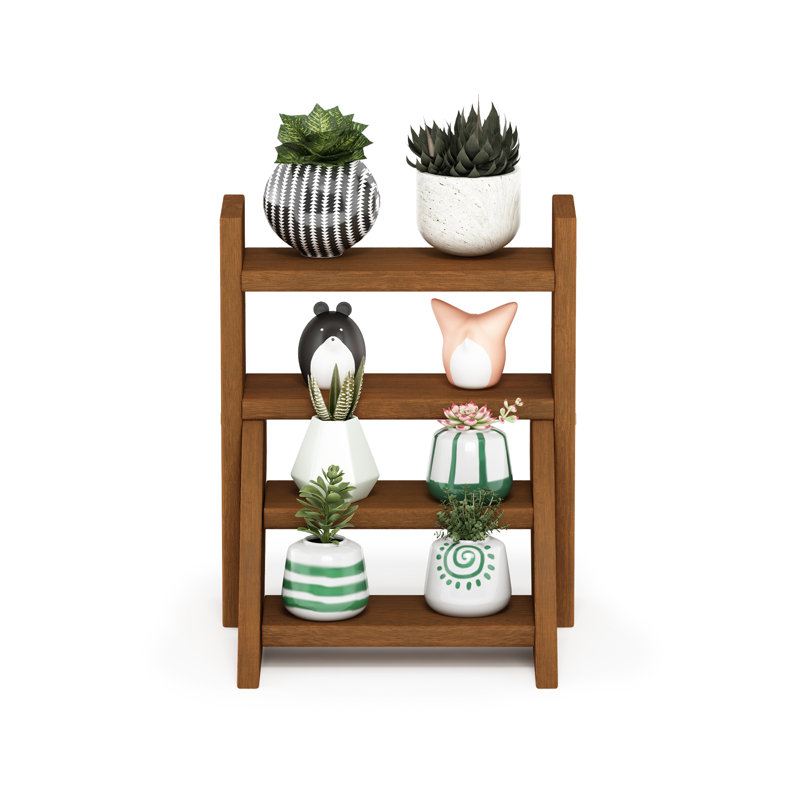 Ermont Weather Resistant Plant Stand, Natural
