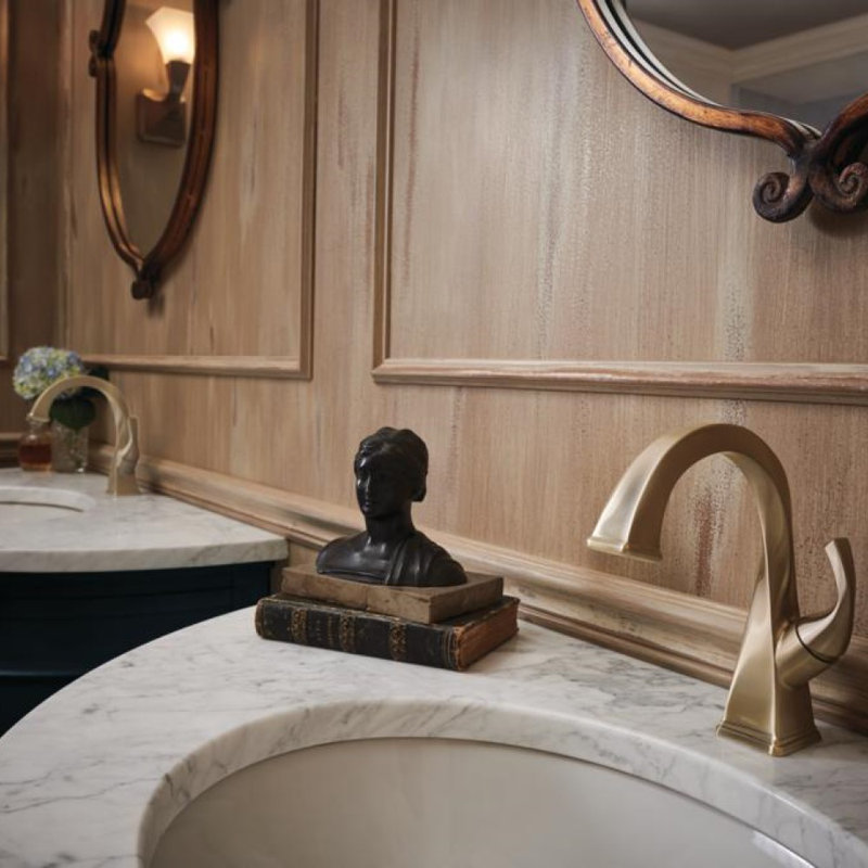 Virage® Single Hole Bathroom Faucet, Venetian Bronze