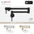 Modern Faucet Stylish Two-Handles Wall Mount with Single Hole Pot Filler-72222606