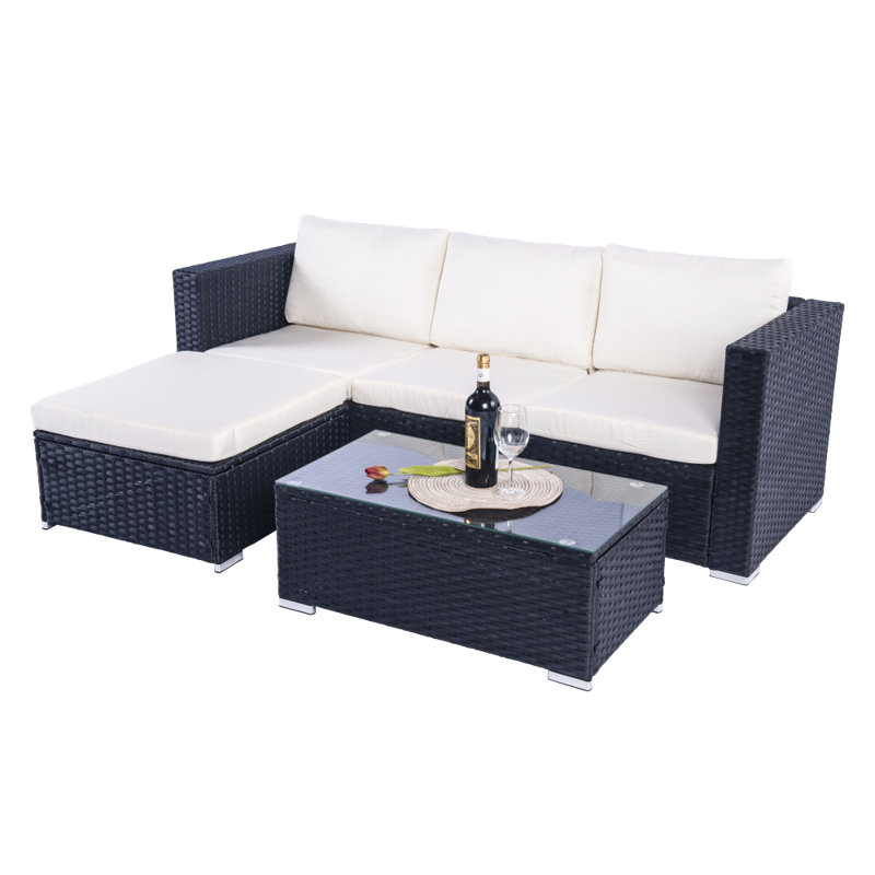 Matelynn 4 - Person Seating Group with Cushions