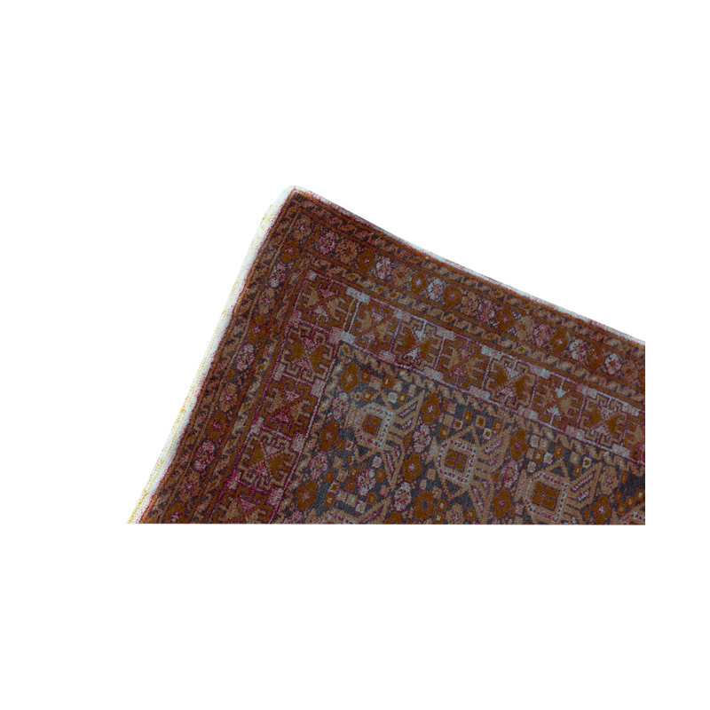 Tapis brun noué à la main de haute qualité