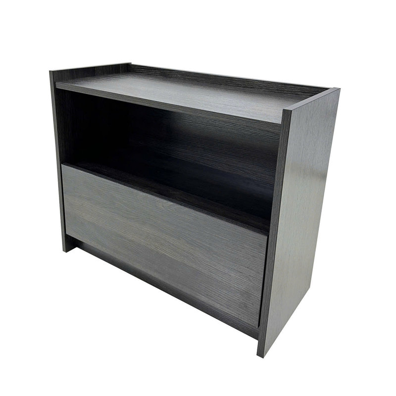 Table de chevet Robin en gris foncé