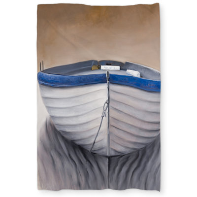 Canoe Boat Marine Coastal Duvet Cover | Home Decor Essentials