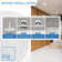 Jolux 6" Adjustable LED Retrofit Recessed Lighting Kit for Easy Remodel Installation
