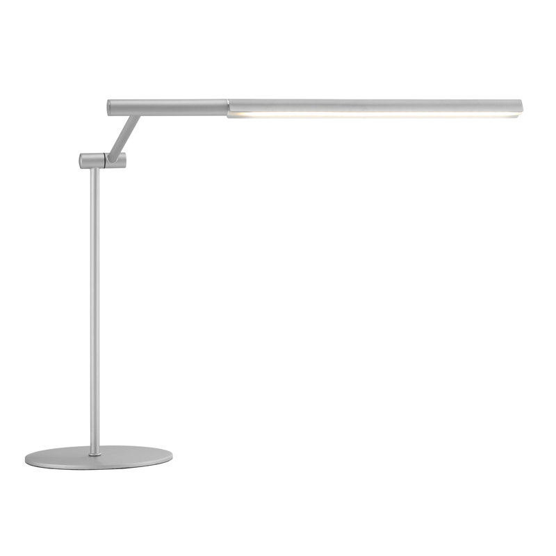 Guernsey Adjustable Desk Lamp, Silver