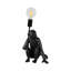 Lampe de table singe avec ampoule énigmatique 20 po Trinx