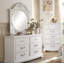 Commode double 6 tiroirs avec miroir Otta