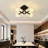 17" Modern Luxurious Crystal Ceiling Light  