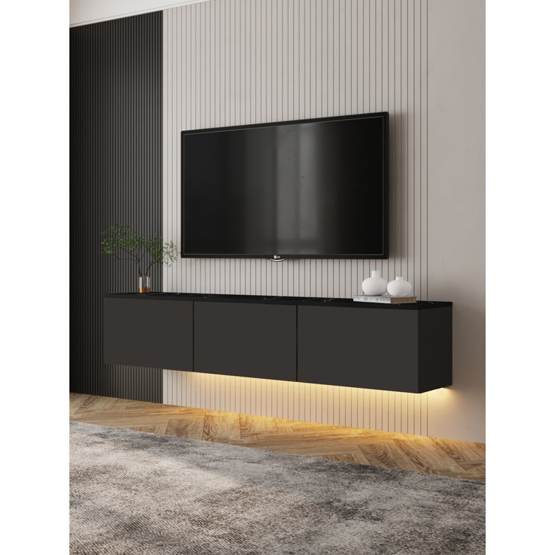 Unfinished Modern for TVs up to 65", Anthracite