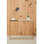 91cm Marble Top Console Table