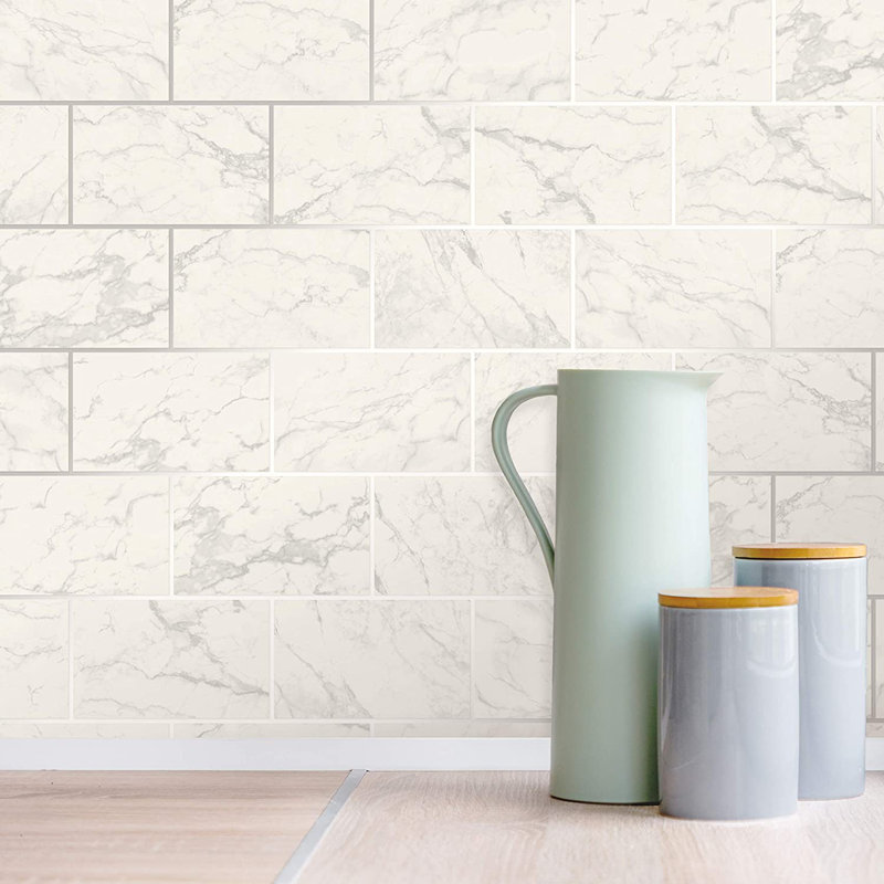 Radium 10m x 52cm Wallpaper Roll, Silver