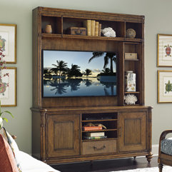 Bali Hai Solid Wood Entertainment Center for TVs up to 60"