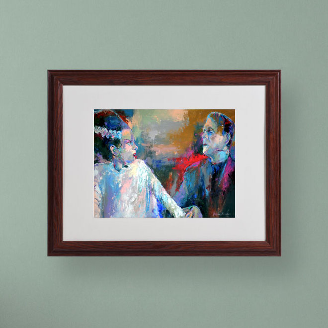 " Frankenstein " by Richard Wallich Lark Manor™ Frame