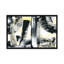 «LP's In 33», reproduction d'impression sur toile tendue-72446604-72446596-27698743