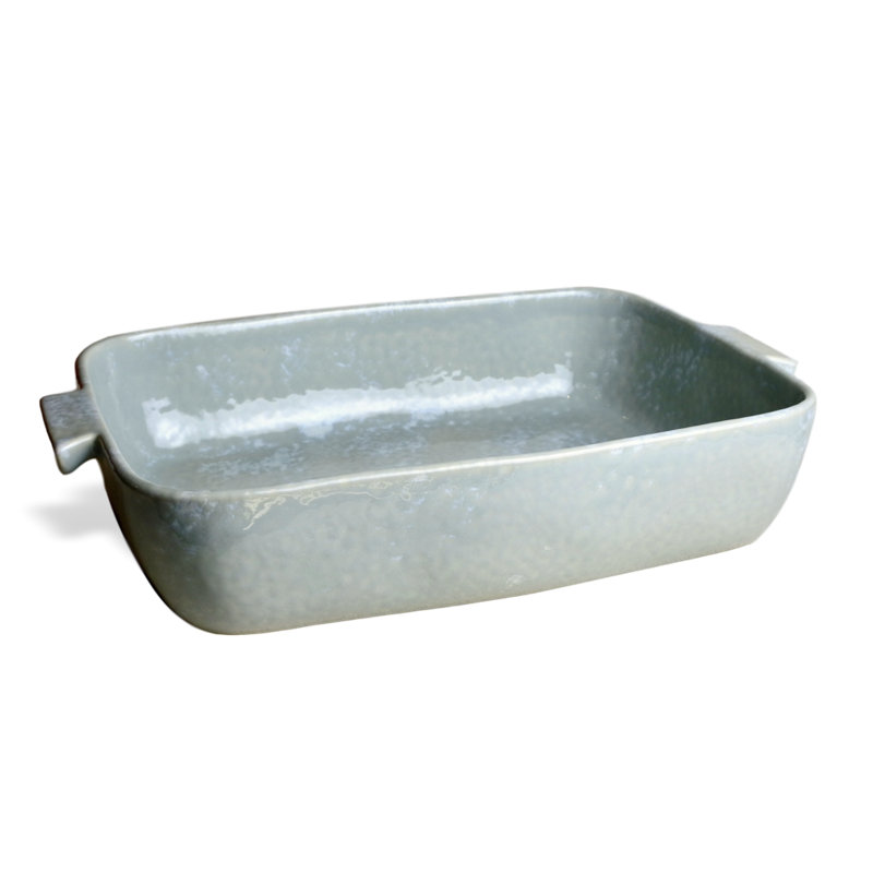 Céramique Carmel Grès rectangulaire Cozina Baker, Gris