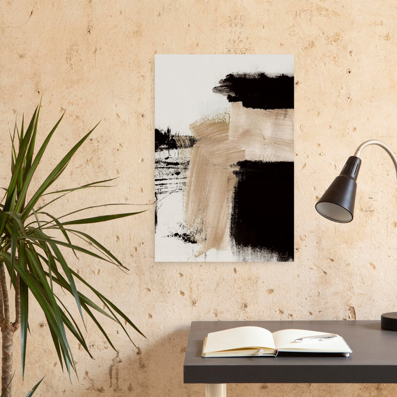 Art contemporain contemporain abstrait, H 24 po x l 16 po