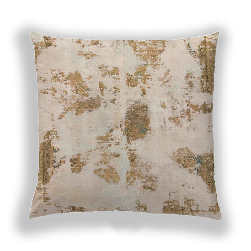 Coussin décoratif abstrait 1187, Microsuède