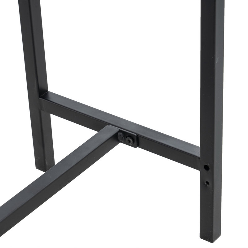 Console de 41,5 po Arturs, Chêne noir