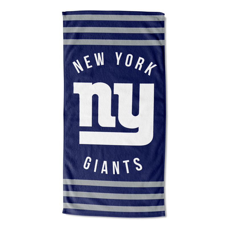 Cotton Blend Lightweight Beach Towel, New York Giants