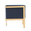 Chaise longue en velours Paramount-661117871
