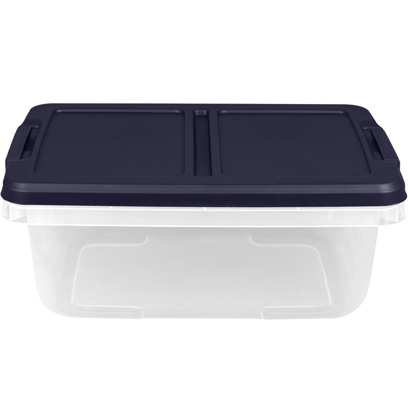 Latitude Run® 15 Qt Latched Storage Bin