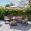 Horan 300cm Lighted Cantilever Parasol-39722159