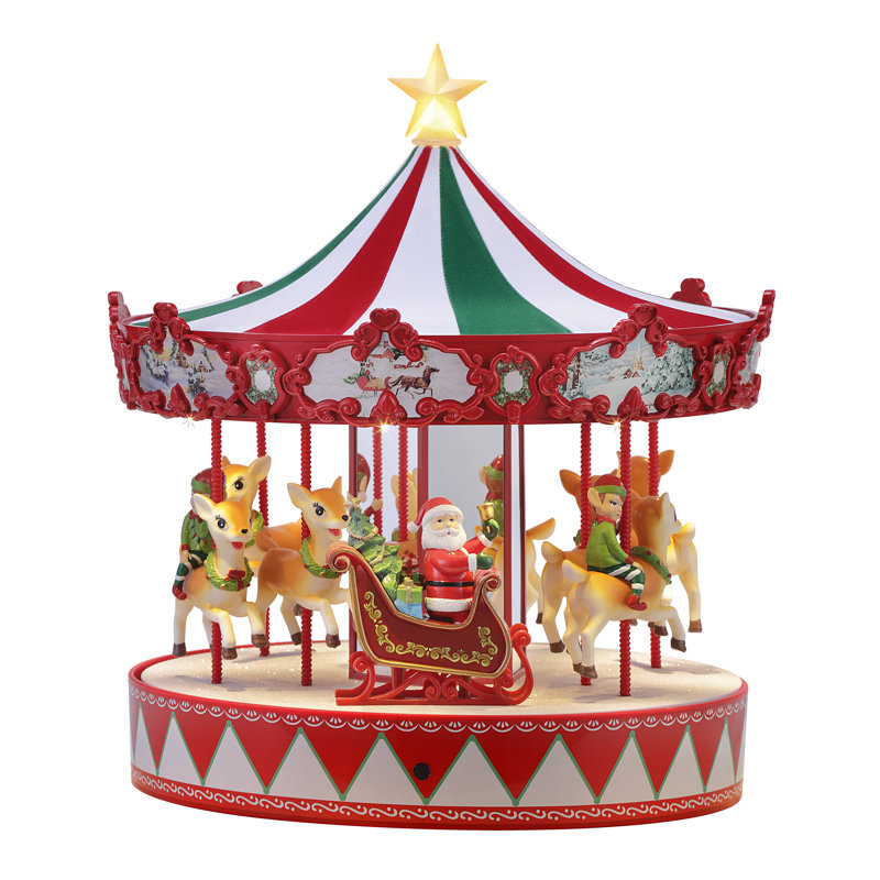 Carrousel animé 14 po Heirloom