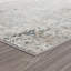 Tapis abstrait gris tissé à la machine-608627016