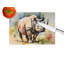 Rhinoceros Glass Cutting Board Large