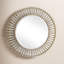 Miroir rond en verre texturé Nalewicki